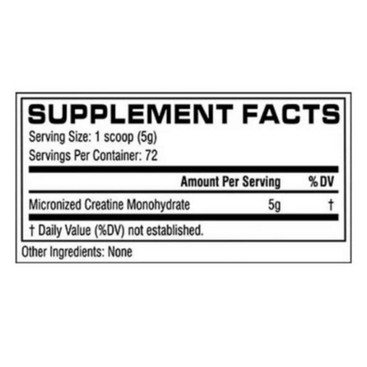 CREATINA MICRONIZADA 360 GR